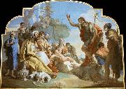 Giovanni Battista Tiepolo John the Baptist Preaching oil